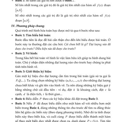 Sách - Phương Pháp Giải Các Dạng Toán Thực Tế 12