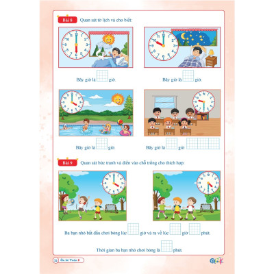 Sách - Combo Ôn Hè Toán và Tiếng Việt 2 - Chương Trình Mới - Dành cho học sinh lớp 2 lên 3 (2 cuốn)