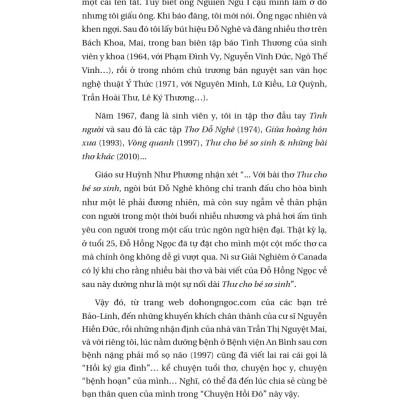 CHUYỆN HỒI ĐÓ – Đỗ Hồng Ngọc - PHANBOOK