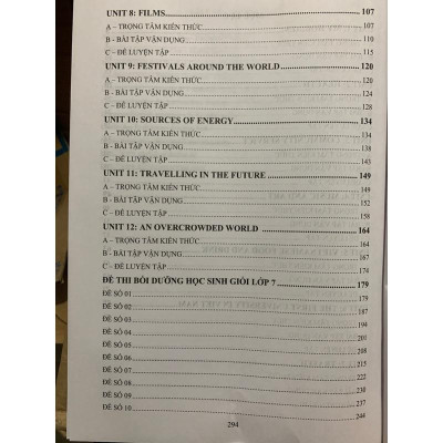 Sách - Bồi dưỡng học sinh giỏi Tiếng Anh lớp 7 (Theo SGK mới)