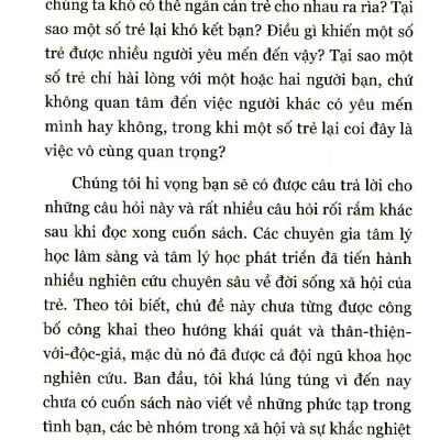 Không Hoảng Loạn Khi Con Kết Bạn - Thấu Hiểu Đời Sống Xã Hội Của Trẻ