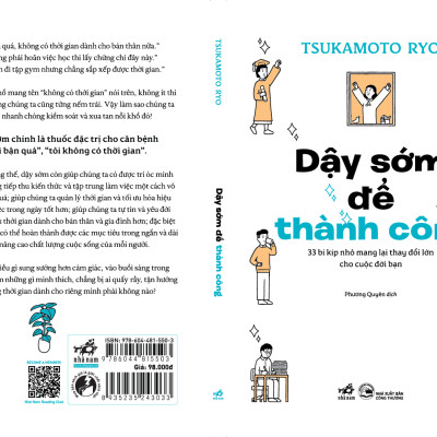 Sách - Dậy sớm để thành công (33 bí kíp nhỏ mang lại thay đổi lớn cho cuộc đời bạn) (Nhã Nam Official)