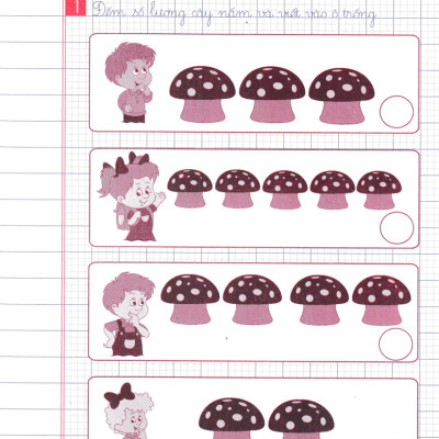 Vở Ô Li Bài Tập Toán Lớp 1 - Quyển 1 (Bám Sát SGK Kết Nối Tri Thức Với Cuộc Sống) - HA