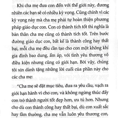 Dạy Con Không Sợ Thất Bại