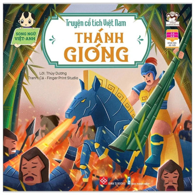 Truyện cổ tích Việt Nam (Song ngữ Việt - Anh) - Thánh Gióng