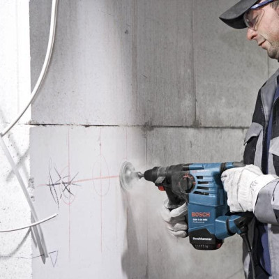 MÁY KHOAN BÚA 800W 3,5J BOSCH GBH 3-28 DRE - HÀNG CHÍNH HÃNG