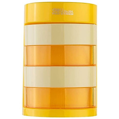 Khay Cắm Bút 4 Ngăn Xoay Deli 0904 - Màu Vàng