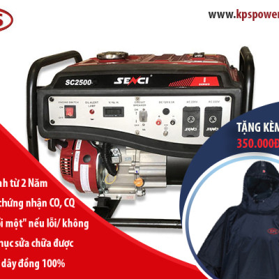 Máy phát điện Senci SC2500 2.5kW
