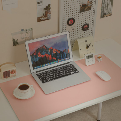 Deskpad da tấm di chuột miếng lót chuột khổ lớn, thảm da trải bàn làm việc 60x30cm - Hàng chính hãng