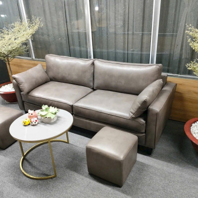 (TẶNG KÈM 2 ĐÔN ) - Sofa băng da Vintage Juno Sofa kích thước 1m8 nhiều màu lựa chọn 