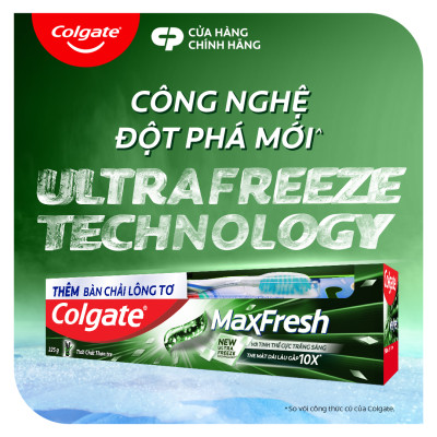 Bộ đôi kem đánh răng Maxfresh Than tre 175g