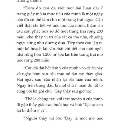 Hạt Giống Tâm Hồn - Chicken Soup For The Soul - Sống Với Ước Mơ _FN