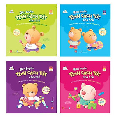 Bộ Rèn Luyện Tính Cách Tốt Cho Trẻ - Bộ 4 Cuốn
