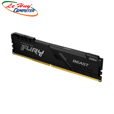 Ram máy tính Kingston Fury Beast Black 16GB 3200MHz DDR4 (KF432C16BB1/16) - Hàng Chính Hãng