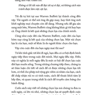 Đời Ném Ta Chanh, Xử Nhanh Bằng Đường: Cuộc Đời Là Những Chọn Lựa