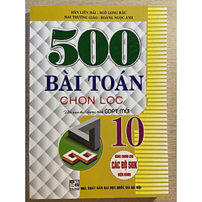 Sách - 500 bài toán chọn lọc 10
