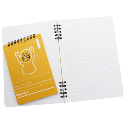 Sổ Lò Xo Note DISC? A5 - Kẻ Ngang - 160 Trang 80gsm - The Sun - I