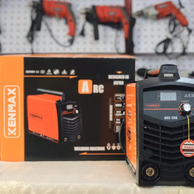 MÁY HÀN ĐIỆN TỬ KENMAX ARC-200 XÁC LỚN, CÔNG NGHỆ NHẬT BẢN, HIỆU QUẢ CAO KHI HÀN QUE 3,2 MM
