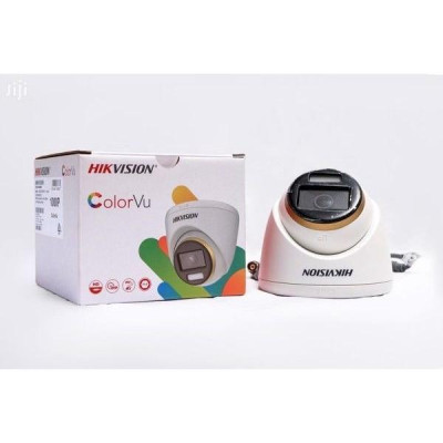 CAMERA HD-TVI Dome ColorVu HIKVISION DS-2CE70DF3T-MF 1080P Vỏ Sắt Hình Ảnh Màu - Hàng chính hãng