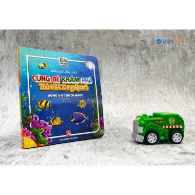 Sách - Boxset Cùng Bé Khám Phá Thế Giới Xung Quanh - Song Ngữ Anh Việt - Việt Thư