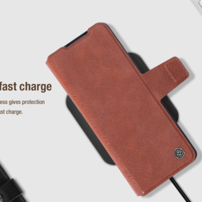 Bao Da dành cho Samsung Galaxy Z Fold 3 hiệu Nillkin Aoge Leather Cao Cấp - Hàng nhập khẩu