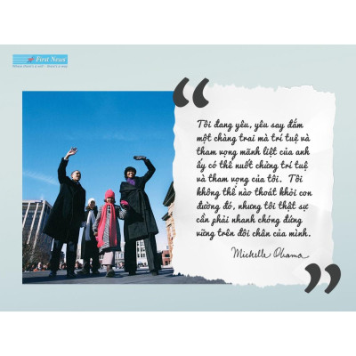 Sách BECOMING Chất Michelle First News