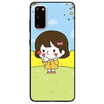 Ốp lưng dành cho Samsung S20 - S20 Plus - S20 Ultra mẫu Cô Bé Áo Vàng