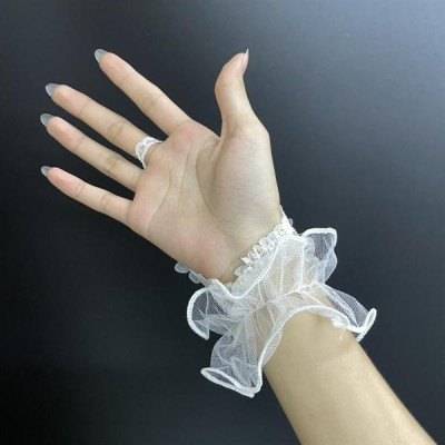 Găng tay cô dâu hoa mẫu xỏ ngón mới dẹp tháng 7/2023 Giangpkc