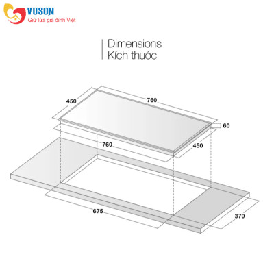 Bếp Từ Eurosun EU-T888GE - Hàng chính hãng