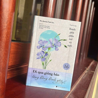 Sách - Đi Qua Giông Bão Lòng Bỗng Bình Yên - Tập 16 - Tuyển Tập Ranh Giới Giữa Mê Và Ngộ - Vĩnh Nghiêm Books