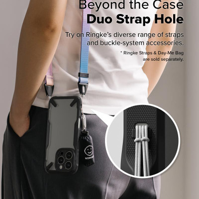 Ốp lưng dành cho iPhone 16 Pro Max/16 Pro/16 Plus/16 RINGKE Fusion X - Hàng Chính Hãng