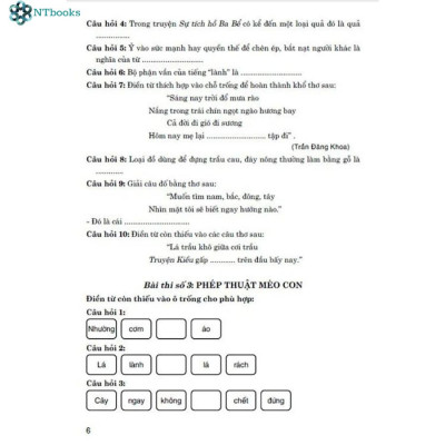 Sách Bộ Đề Luyện Thi Violympic Trạng Nguyên Tiếng Việt Trên Internet Lớp 4