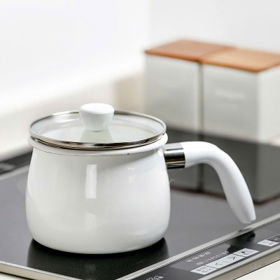 Nồi đa năng tráng men Pearl Metal Bianco 16cm (2.0L) - Hàng nhập khẩu Nhật Bản