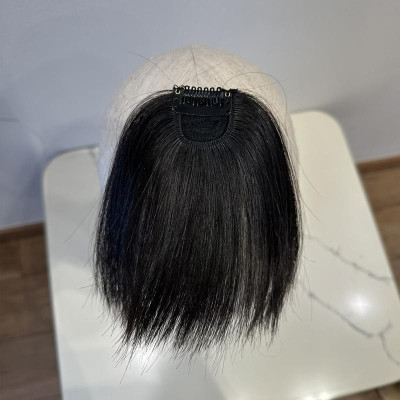 Mái ngố tỉa sole tóc th.ật - Tóc Giả Vân Anh