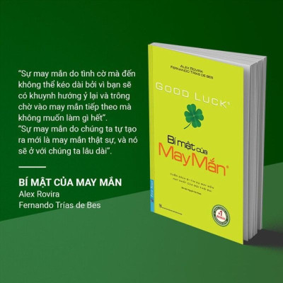 Sách Bí Mật Của May Mắn (Khổ lớn) - First News