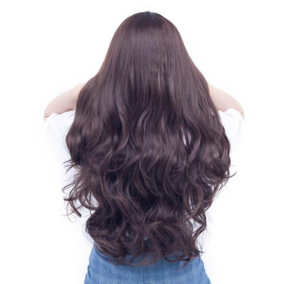 Tóc giả mái xéo cao cấp- tặng lứoi- hình thật