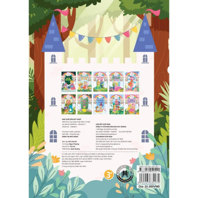 Sách - Lâu Đài Cổ Tích - Combo 10 Cuốn - Huy Hoàng Bookstore