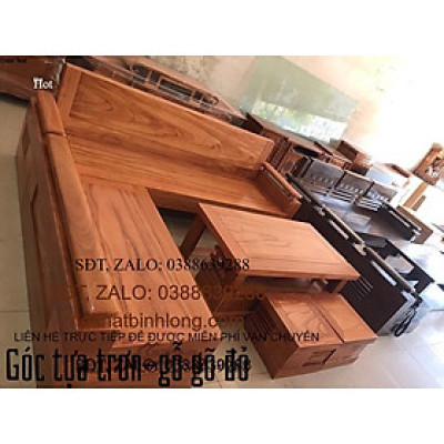 Bàn ghế góc trứng tựa trơn