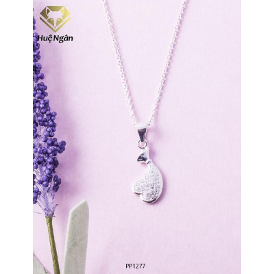 Dây chuyền bạc Ý 925 Huệ Ngân - Bao tiền phú quý PP1277