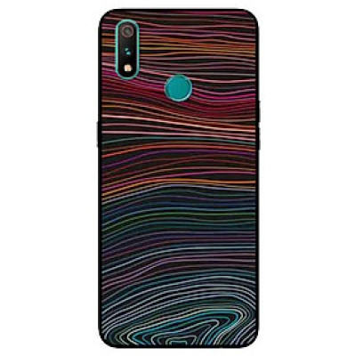 Ốp Lưng in cho Realme 3 Mẫu Họa Tiết Tĩnh Điện - Hàng Chính Hãng