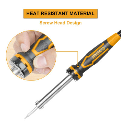 MŨI HÀN CHÌ DÙNG ĐIỆN 40W/60W/100W INGCO - HÀNG CHÍNH HÃNG