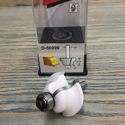 Mũi phay chữ S ổ bi Makita (cốt 1/4") D-50099