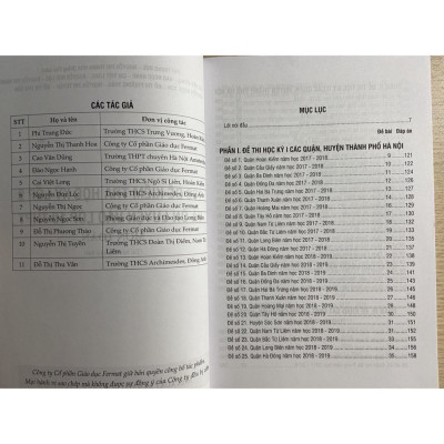Sách - 100 đề kiểm tra học kì lớp 9 và ôn luyện vào lớp 10 THPT môn Toán