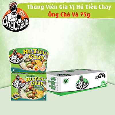 Thùng Viên Gia Vị Hủ Tiếu Chay 75g Ông Chà Và 144 Hộp Thơm Ngon Tiện Lợi Siêu Tiết Kiệm Cho Quán Ăn Và Nhà Hàng