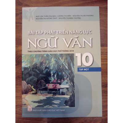 Sách - Combo Bài tập phát triển năng lực Ngữ Văn 10 - ( Tập 1 + Tập 2 )