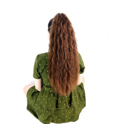 Tóc giả ngoặm xù mì cao cấp