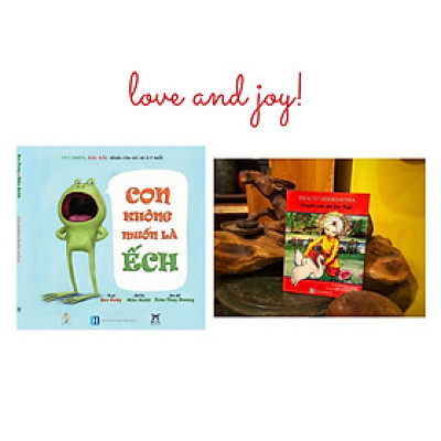 Combo 02 cuốn: "Thái tử Siddhartha" và "Con không muốn là Ếch"