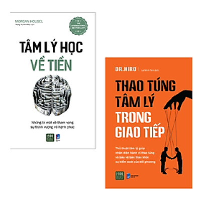 Combo 2 Cuốn Thấu Hiểu Tâm Lý Hay- Thao Túng Tâm Lý Trong Giao Tiếp+ Tâm Lý Học Về Tiền