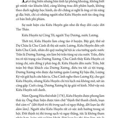 Mưu Lược Trung Hoa - Phần 3. MƯU LƯỢC TÀO THÁO