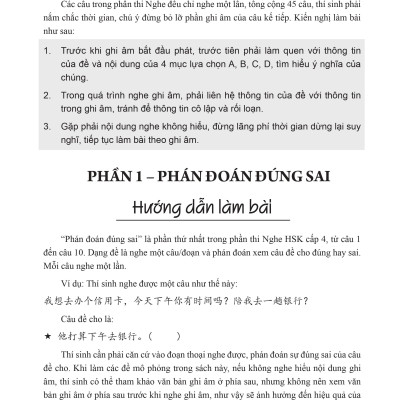 Combo 2 sách Luyện giải đề thi HSK cấp 4 có mp3 nge +Phát triển từ vựng tiếng Trung Ứng dụng (in màu) (Có Audio nghe) +DVD tài liệu  